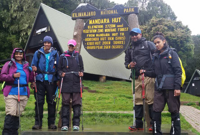 Five Days Kilimanja Trek Marangu Route