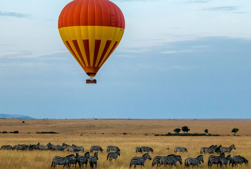 Hot Air Balloon Safari Over the Masai Mara
