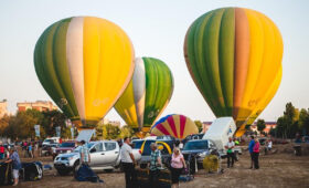 Hot Air Ballooning Over Egypt’s Desert Landscapes