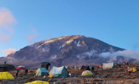Camping in Kilimanjaro Foothills