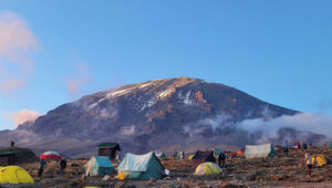 Camping in Kilimanjaro Foothills