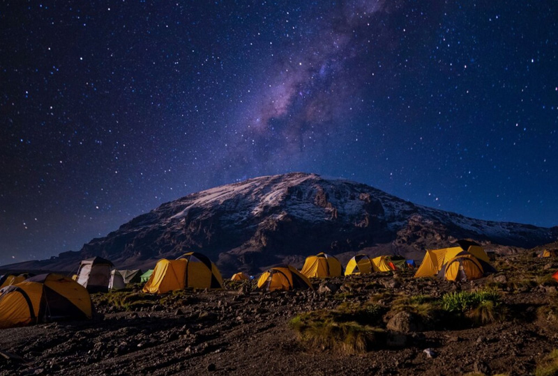 Combining Hiking and Stargazing in Tanzania