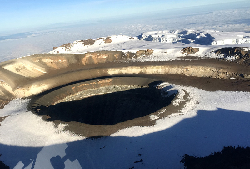 Visit Kibo crater rim